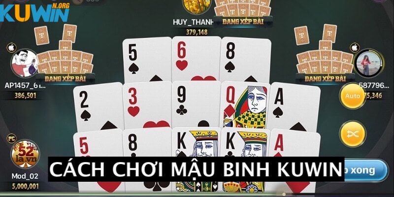 Cách chơi Mậu Binh chi tiết tại Kuwin cho bet thủ năm 2024